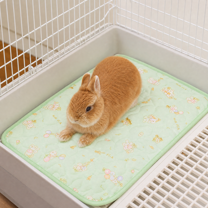 うさぎ用ケージマット｜洗える・やわらかキルティング