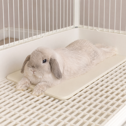うさぎ用ひんやりプレート｜陶器製・自然冷却タイプ